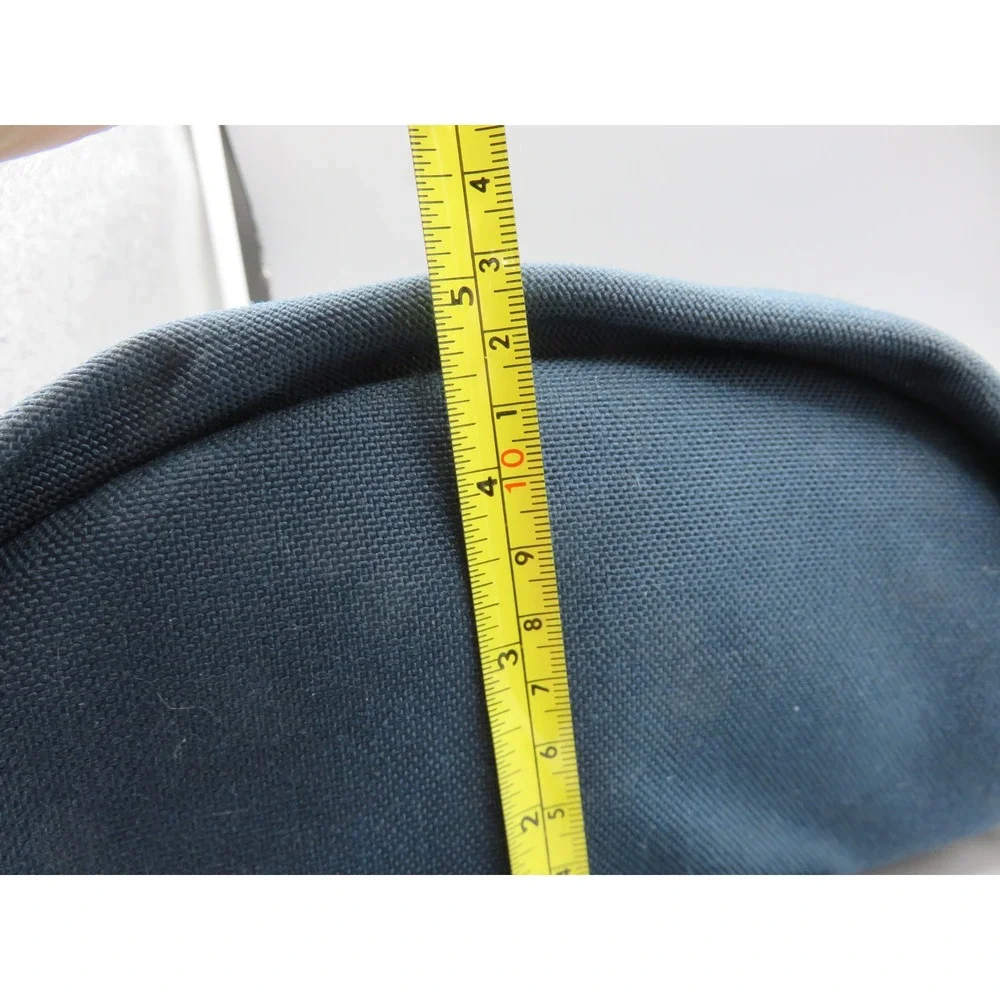 Vintage LL Bean Camera Bag Navy Blue Canvas Made in USA Holster Shoulder Bag
